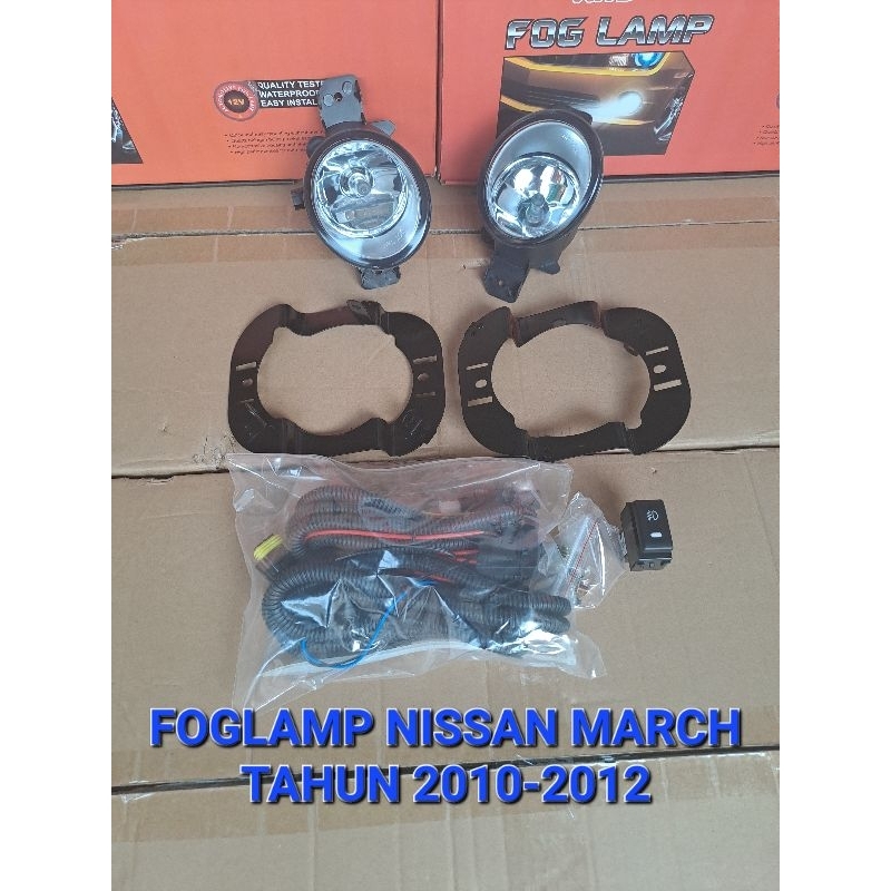 FOGLAMP NISSAN MARCH 2010-2012