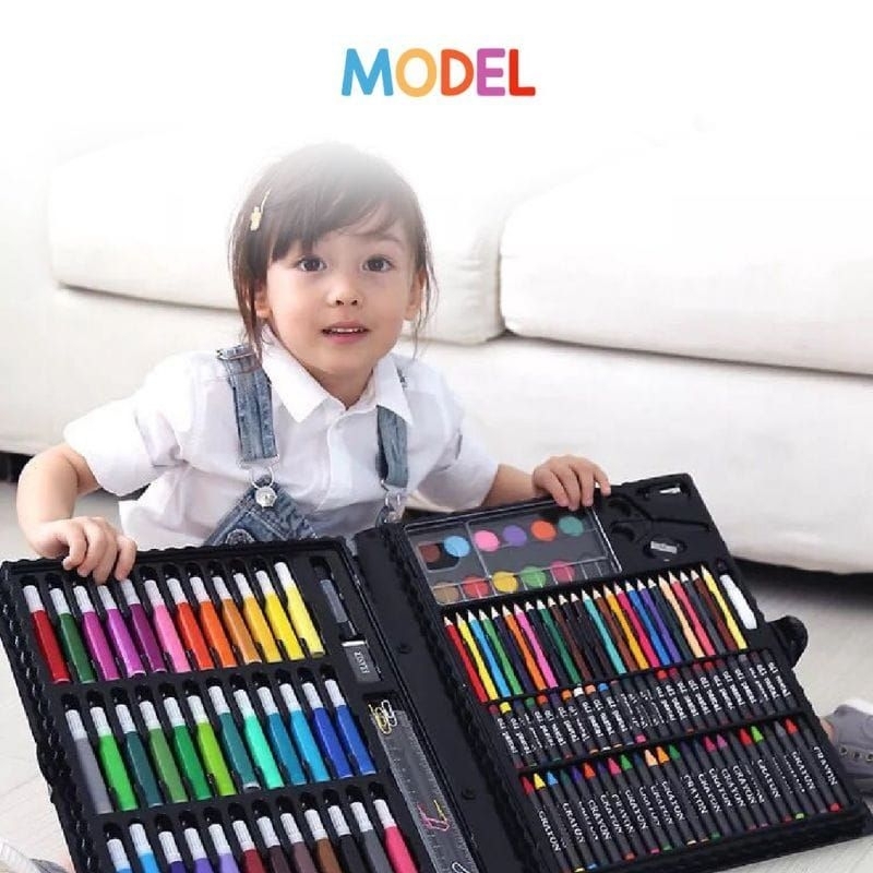 

crayon mewarnai 150 pcs / crayon set art 150 pcs