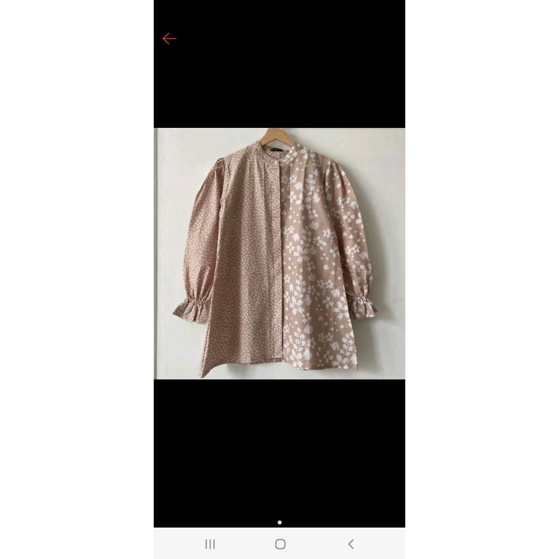 BATIK BUNGA ALMOND BY SIMPLY.OFFICIAL