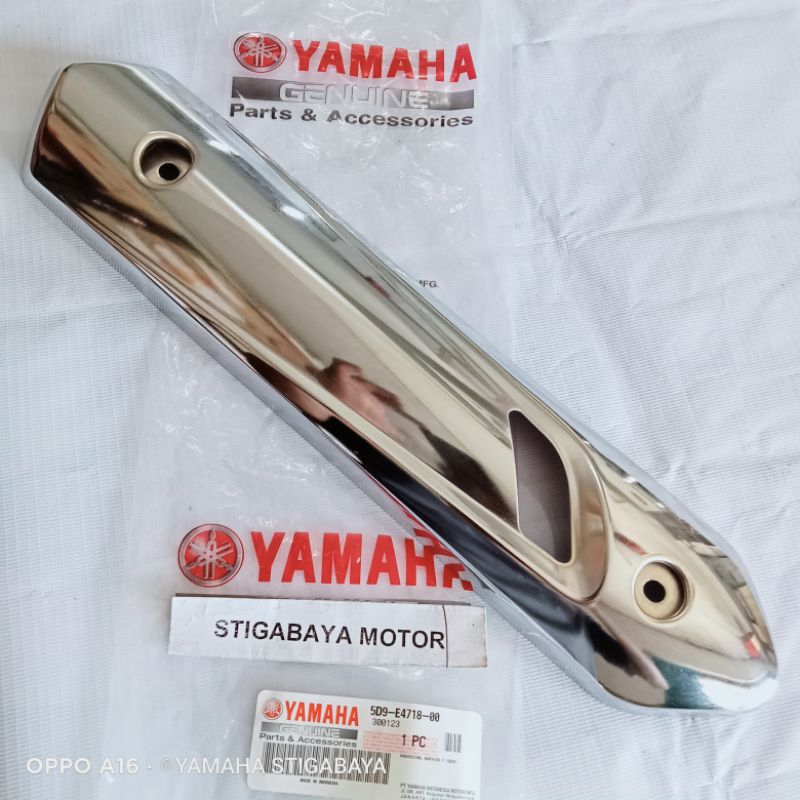 tameng knalpot Vega ZR cover knalpot Vega RR original