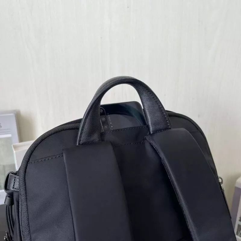 Tas Ransel Tumi Halsey Voyageur Black Backpack Nylon Import