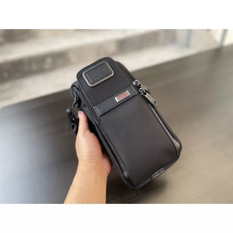 Slingbag Tumi Alpha 3 Compact Slim Bodybag Tas Selempang Pria Import