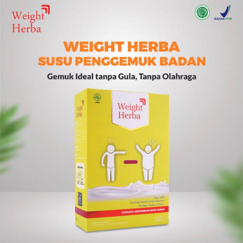 

Susu Weight Herba Susu Penambah Berat Badan