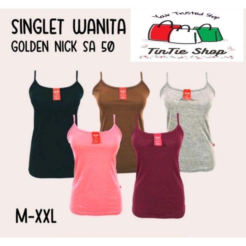 Singlet wanita kaos dalam tanktop golden nick SA 50