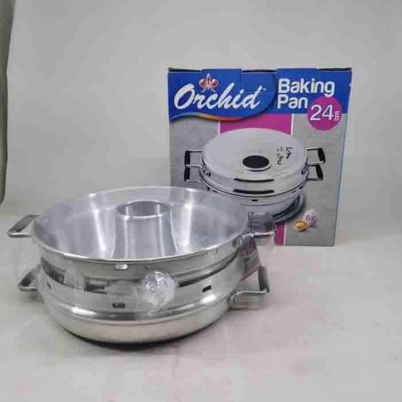 BAKING PAN ORCHID 24 CM