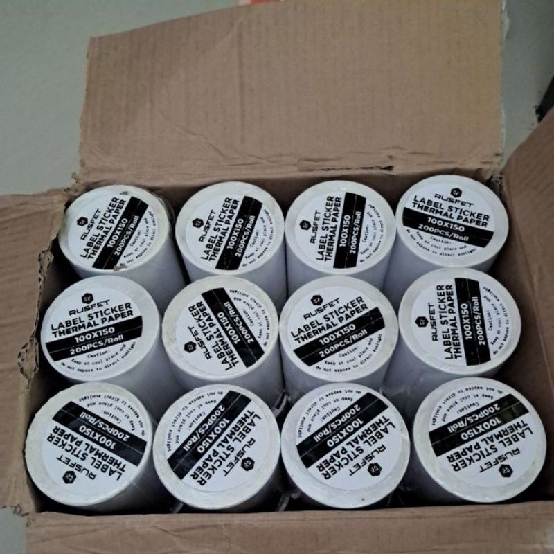 

Label Sticker Thermal 100x150 200pcs