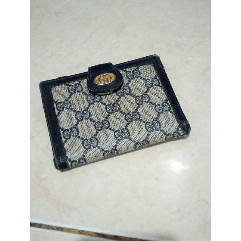 dompet hitam GUCCI ORI (second)