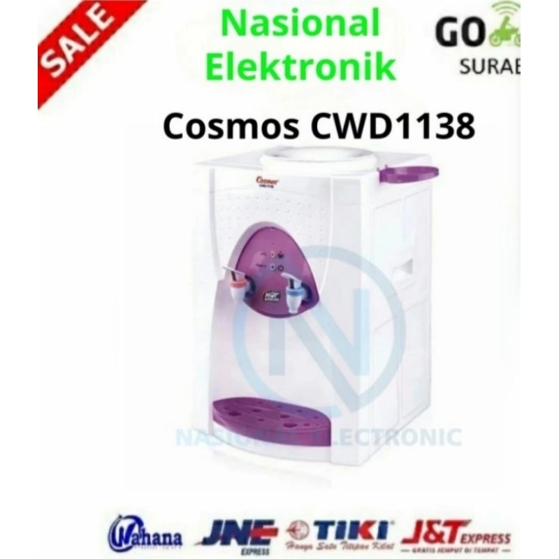 Dispenser Cosmos CWD1138/Dispenser Air Cosmos CWD1138/Dispenser Cosmos Galon Atas/Dispenser Galon Co