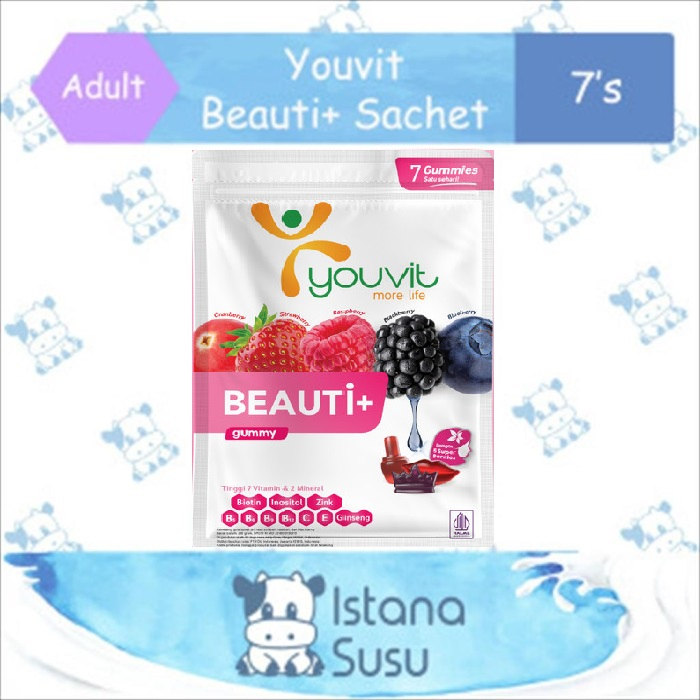 Youvit Beauti Plus Sachet - 7 Gummy