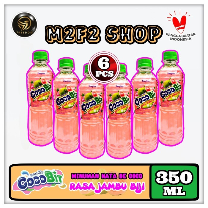 

Fruitamin Minuman Cocobit Splash Guava | Jambu - 350 ml (Kemasan 6 Pcs)