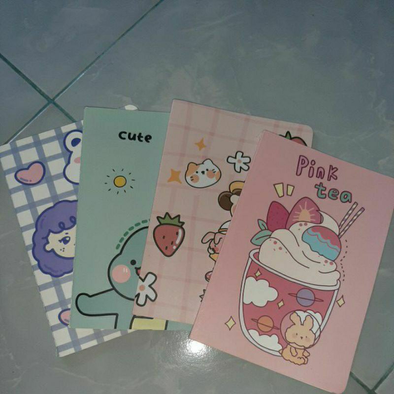 

notebook ukuran A5, buku tulis
