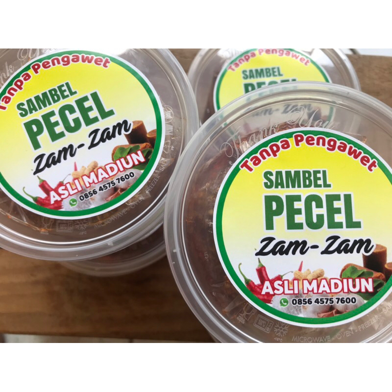 

Sambel Pecel Madiun Asli Tanpa Pengawet