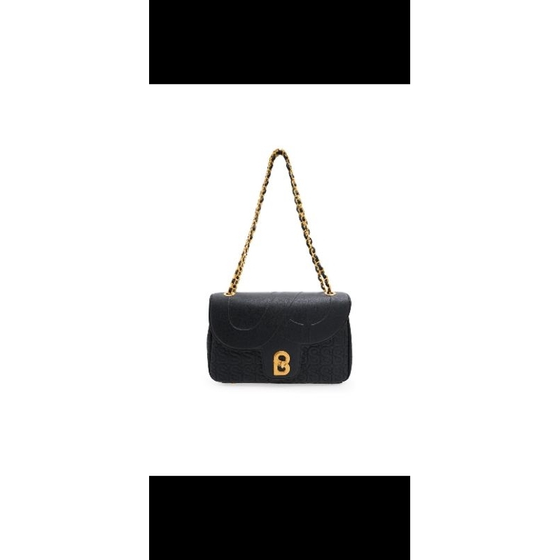 ALUNA FLAP BAG LARGE BUTTONSCARVES