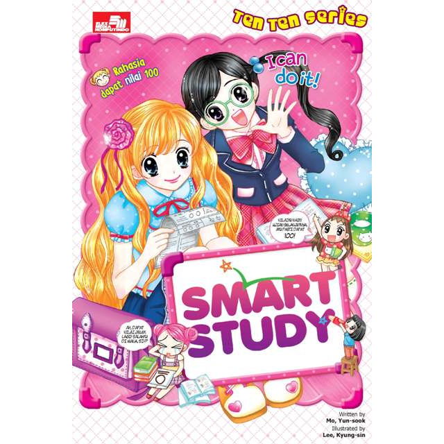 Komik Edukasi Original Murah: Ten Ten Series - Smart Study (Komik Korea)