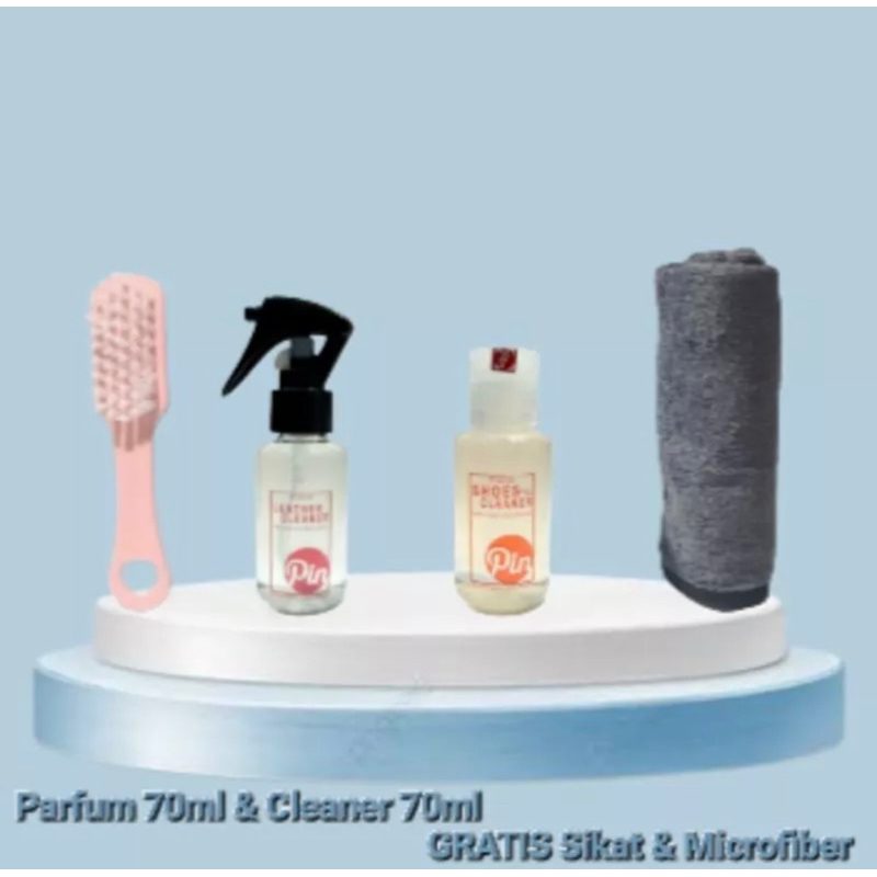Paket Pembersih Sepatu Shoes Cleaner Parfum Sepatu Sabun Cuci Sepatu Sneakers by Pin Shope Shoes Cle