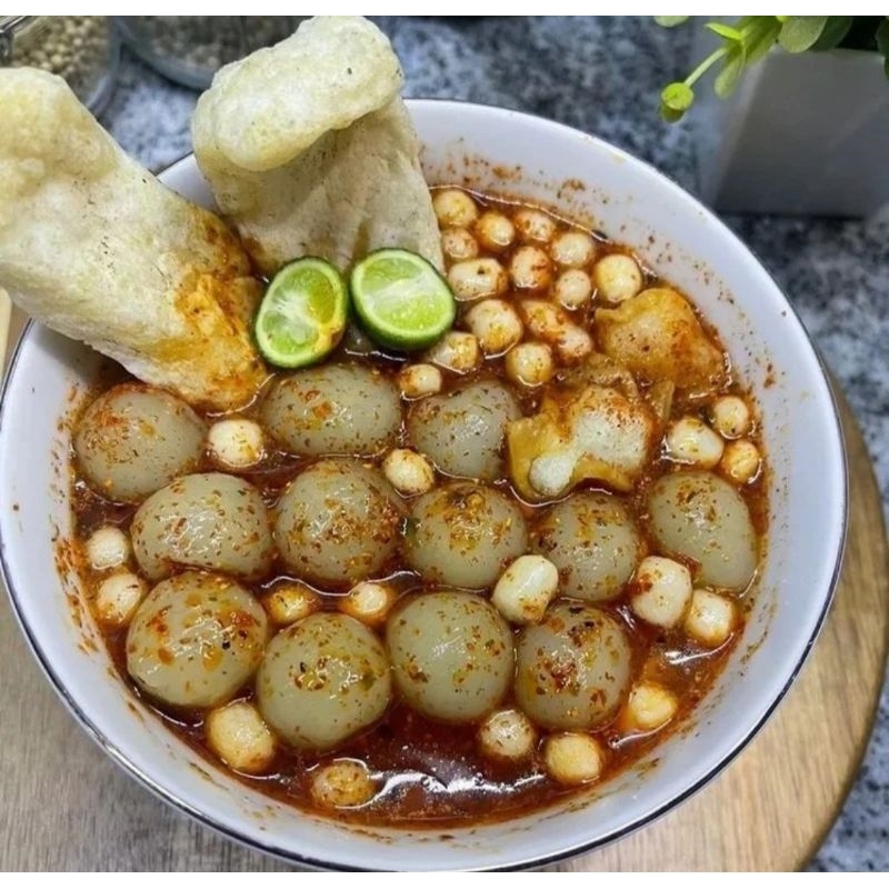 

Baso Aci/Boci/Baci instan extra pedas isi 12 biji asli raos garut pedas komplit Termurah