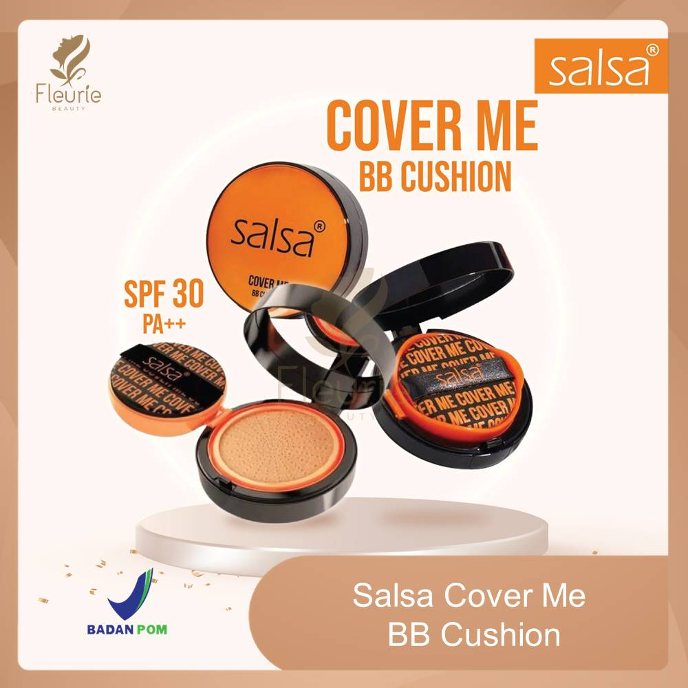 Salsa Cover Me BB Cushion - Cushion Medium Coverage SPF 30 Original BPOM