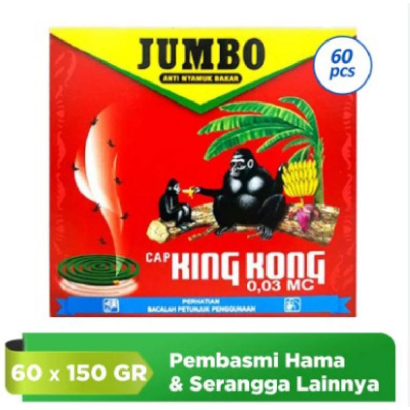 Obat Nyamuk Bakar Kingkong/Kingkong Jumbo