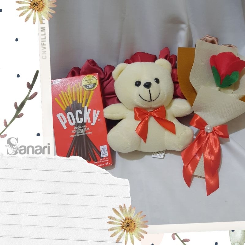 HAMPERS BONEKA/KADO BONEKA TEDDY BEAR/KADO CEWEK/KADO ULTAH/BIRTHDAY GIFT/KADO PACAR/KADO UNIK/WISUDA/GRADUATION/COKLAT/BUKET