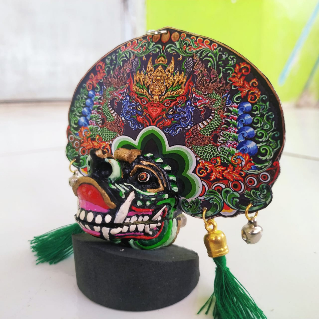 Miniatur barongan jawa devil ijo
