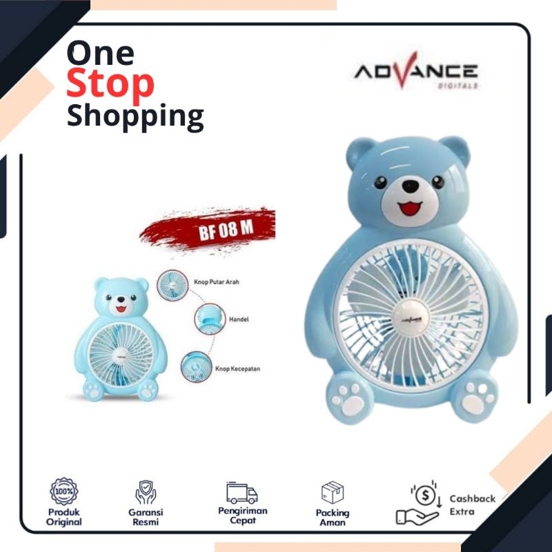 Kipas angin karakter Advance BF 08M Bentuk Burung