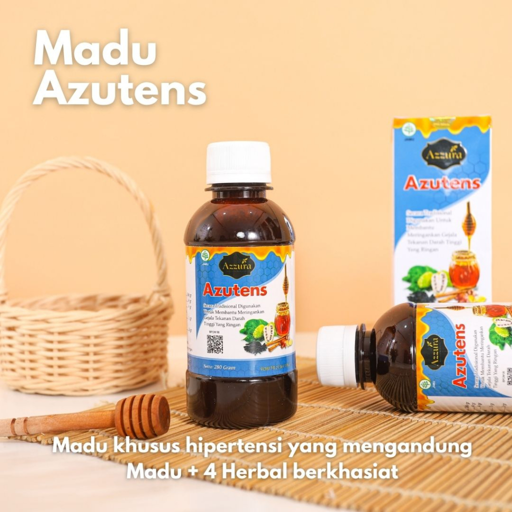 

Madu Azzura - Azutens - Madu untuk Hipertensi