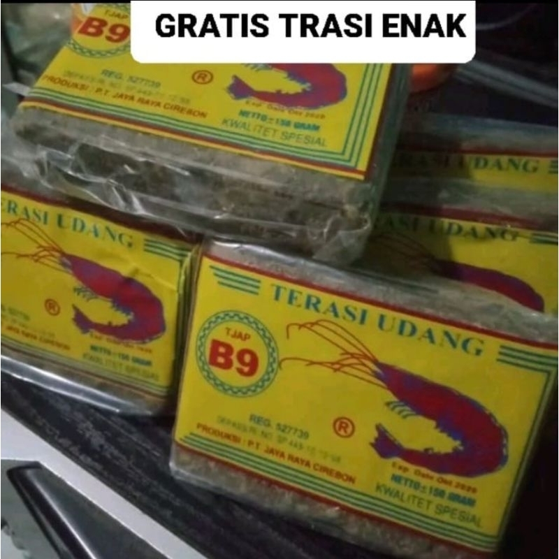 

@150gr terasi cap B29 khas cirebon ENAK GRATIS terasi