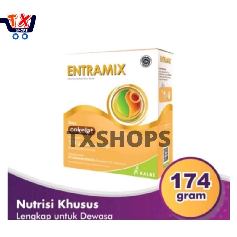 

Susu Entramix Vanilla Coklat 174 gram / 174gr