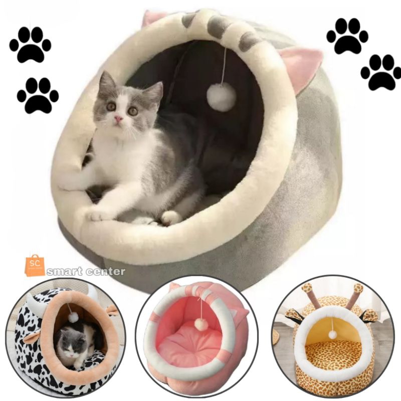 Tempat Tidur Kucing Anjing Pet Bed Kasur Sarang Hewan Peliharaan/KNG