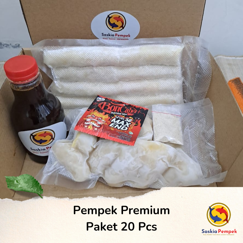 

SASKIA PEMPEK 20 PCS ASLI PALEMBANG IKAN TENGGIRI GRADE-1