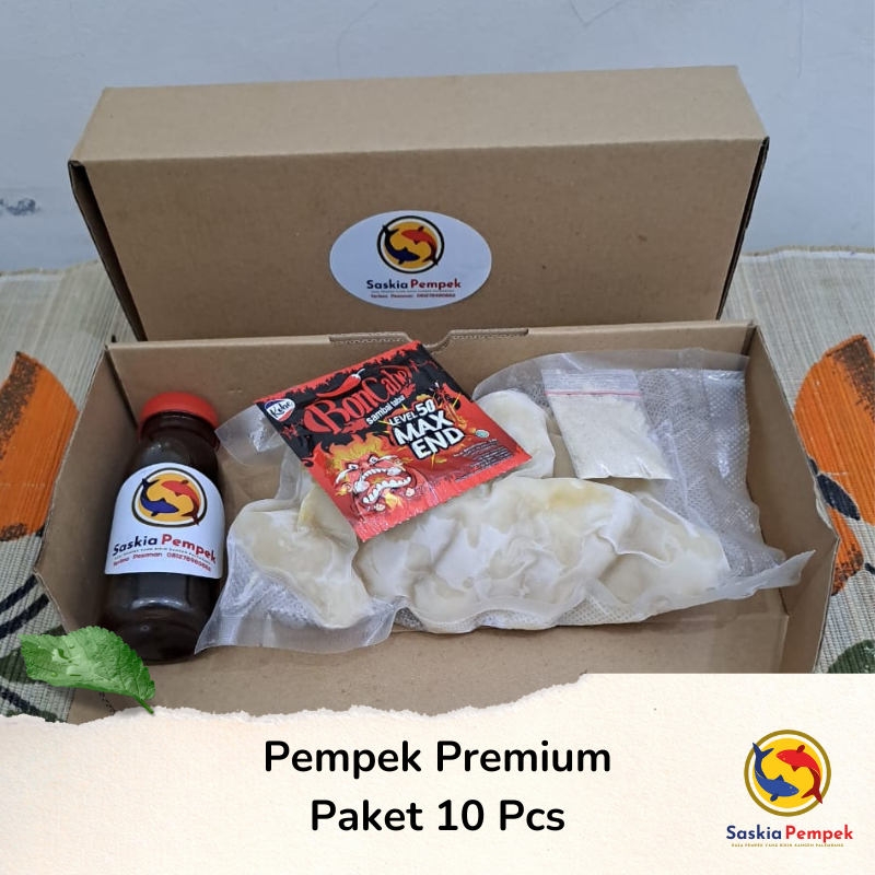 

SASKIA PEMPEK 10 PCS ASLI PALEMBANG IKAN TENGGIRI GRADE-1