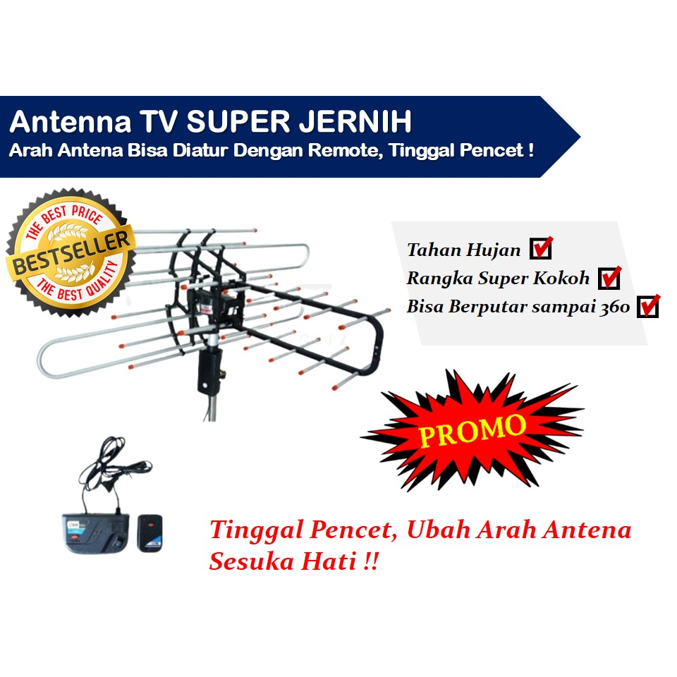 Antena Tv Outdoor Super Jernih Remote Segala Arah Antena Tv Votre Yang Bagus Di Tik Tok Untuk Tv Tab