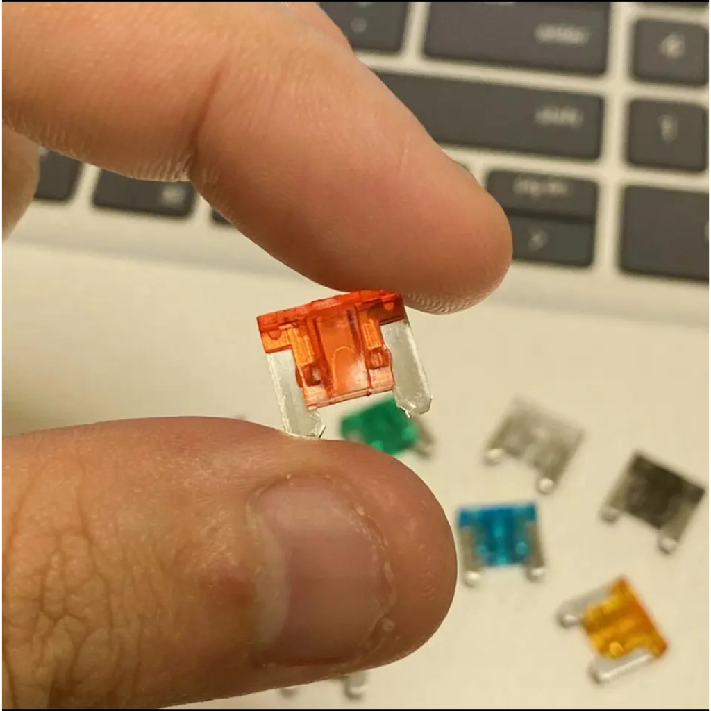 100 Pcs Sekering Tancap Micro / Box Fuse Sekering Set