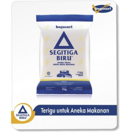 

Tepung Terigu 1kg (segitiga, Lencana Merah, Cakra)