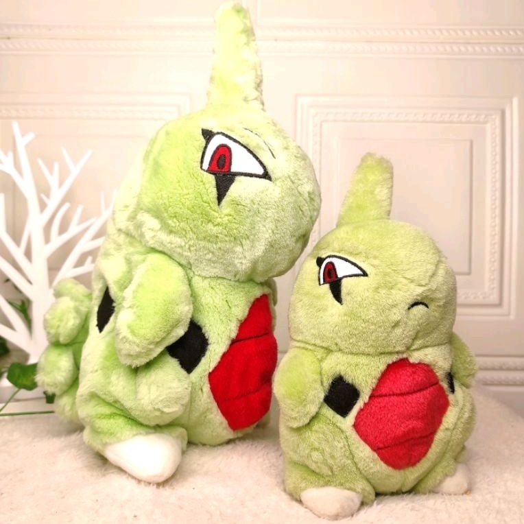 Boneka Pokemon Larvitar / Evolusi Pupitar Tyranitar / Pokemon Rare