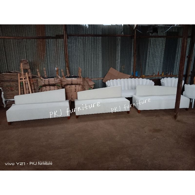 1set kursi pelaminan miring / sofa pelaminan / kursi pelaminan