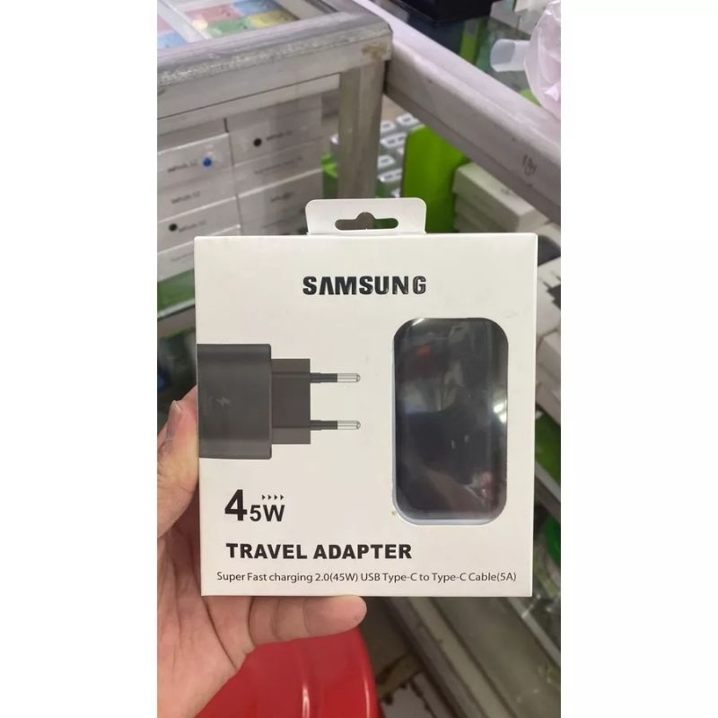 Charger Samsung S20 / S21 Super Fast Charging | 45W | C to C | Original 100%