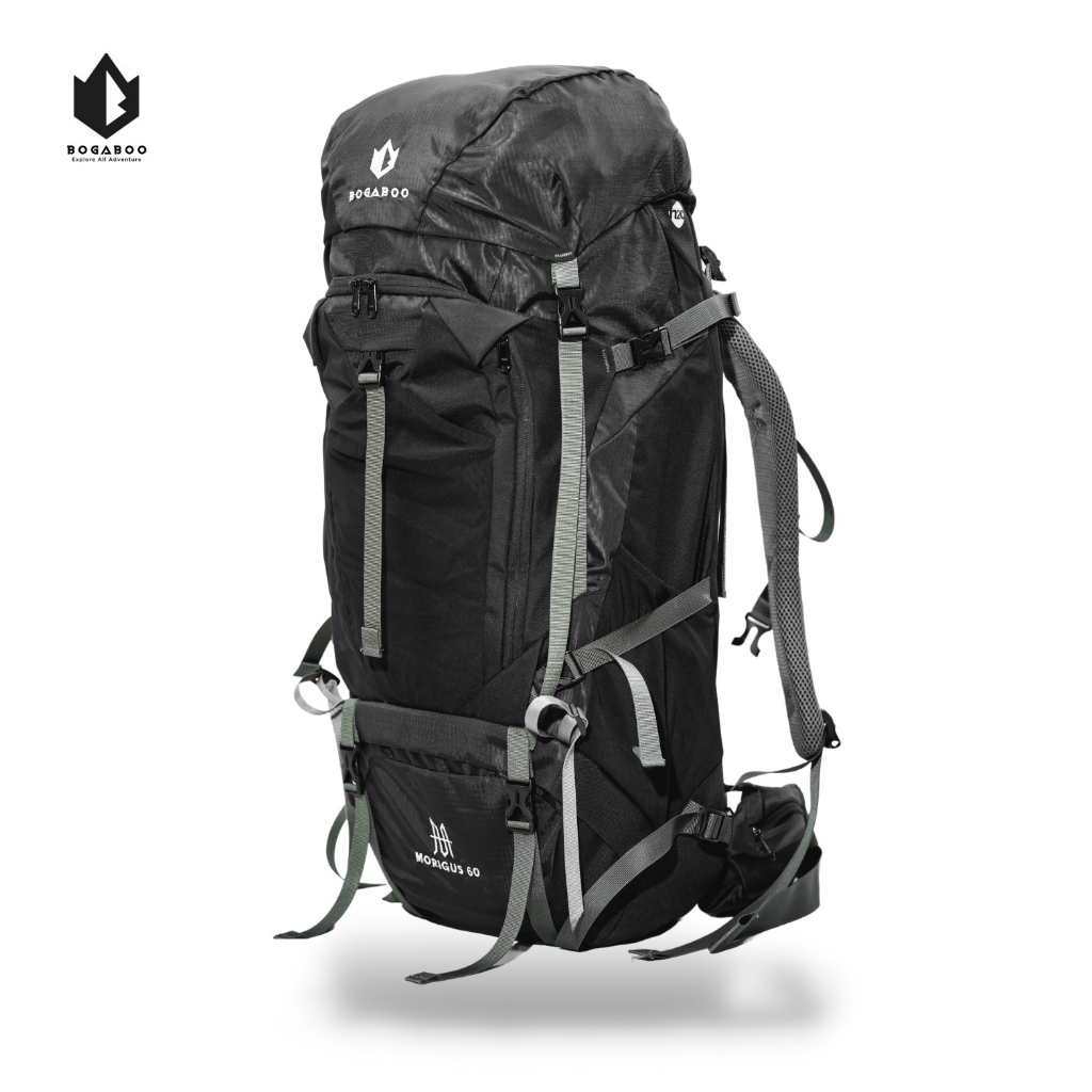 BOGABOO TAS KERIL Morigus 60 Liter +Cover Bag - TAS CARRIER - CARIER - tas Carrier ultralight - tas 