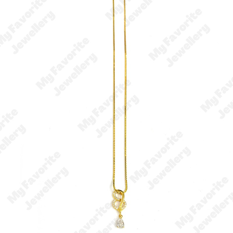 Kalung Liontin Elegan Emas Asli Kadar 700