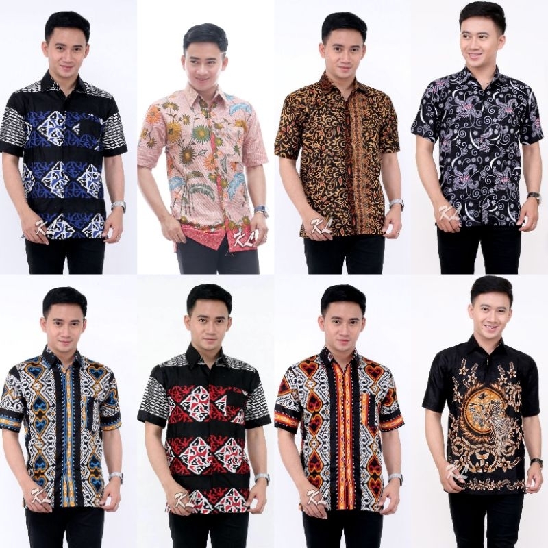 KEMEJA HEM BATIK TERVIRAL DI SHOPIE ORIGINAL