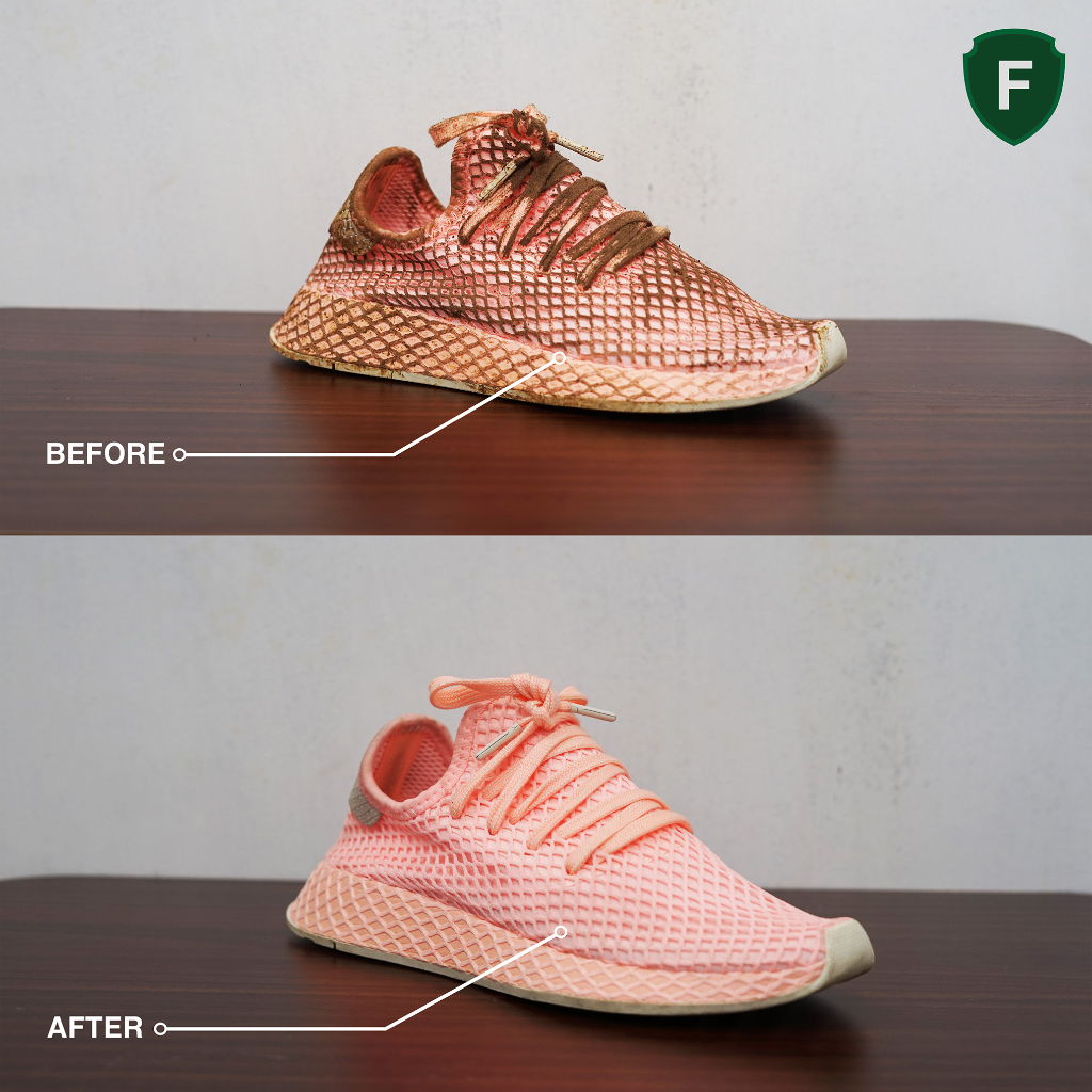 Fama Shoe Care | Unyellowing 100Ml-Bonus Sarung Tangan+Sikat Detailing|Pembersih Noda Kuning Midsole Outsole