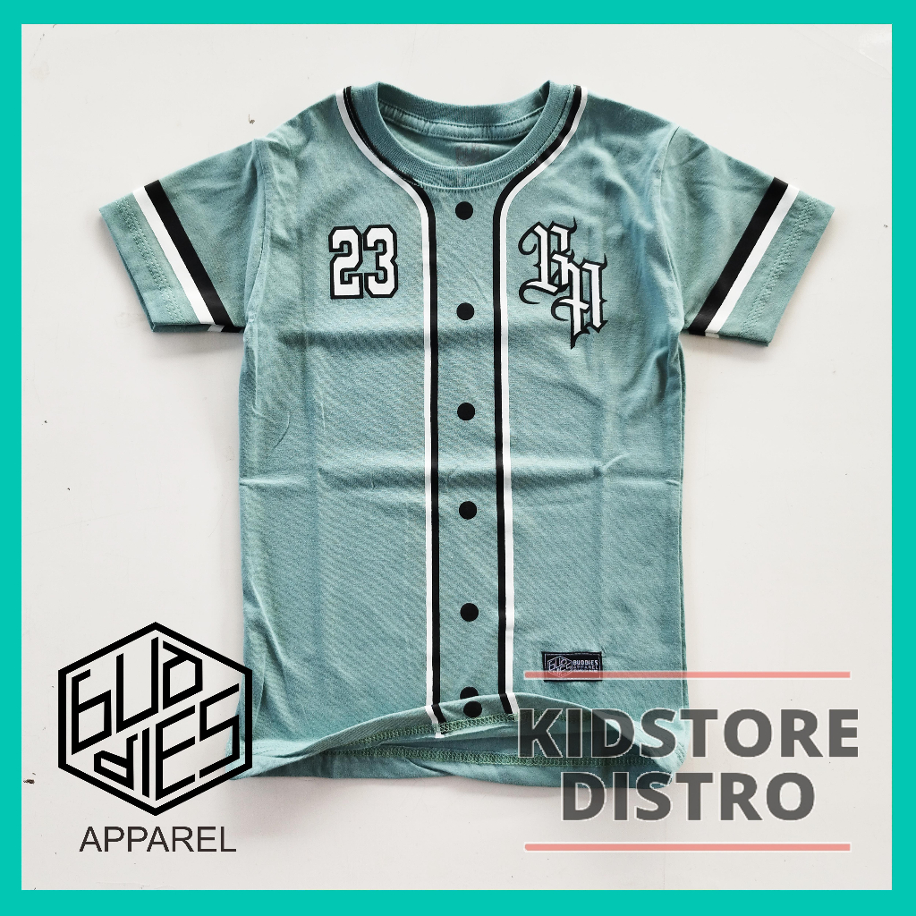 Kaos Anak Laki Laki Perempuan Motif Baseball Distro Cowok Cewek Katun Branded Sage Adem Kidstore Distro