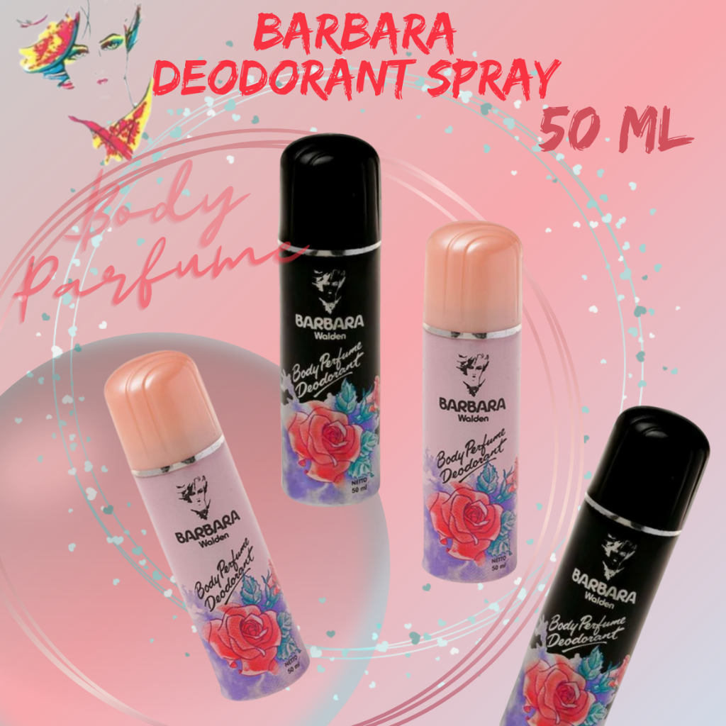 Barbara Body Perfume Deodorant  Spray 50ml