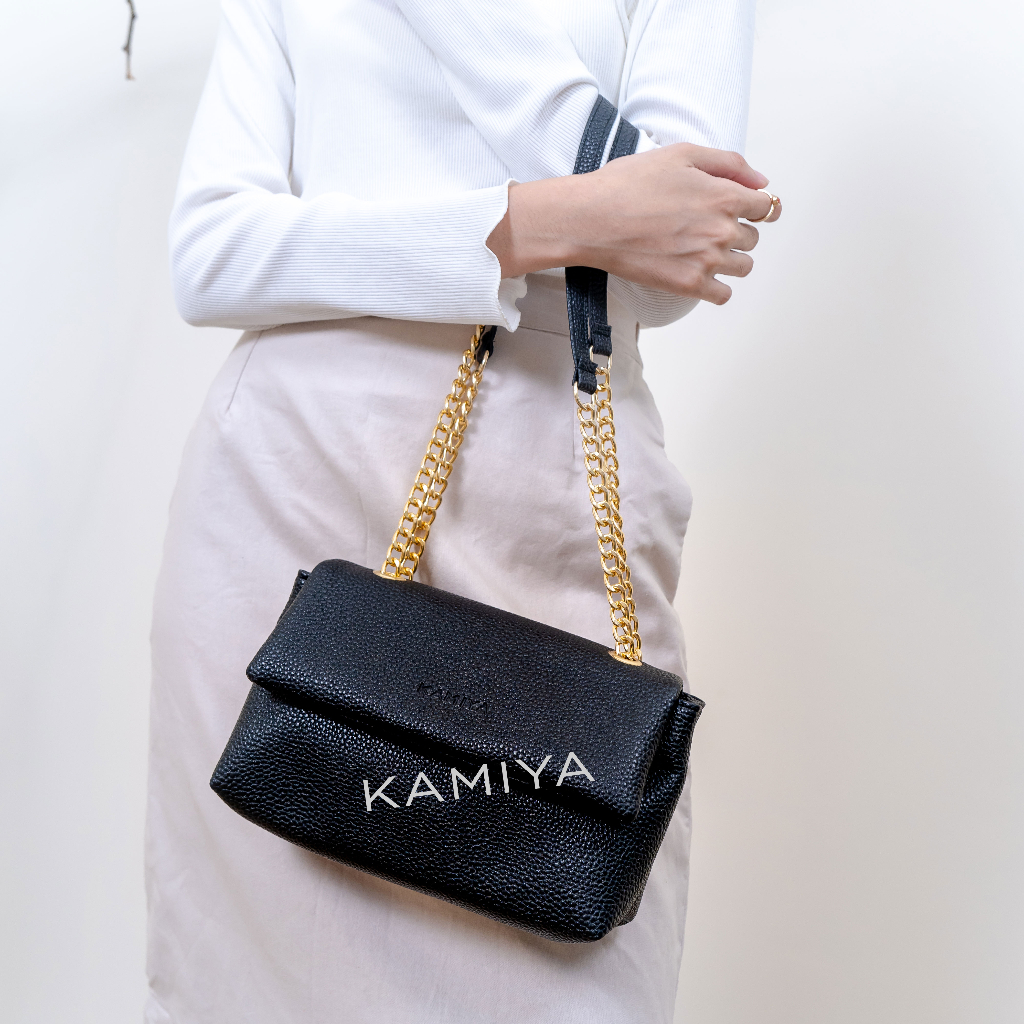 (Free Dustbag) Kamiyastuff Miyuki Bag - Tas Bahu Wanita