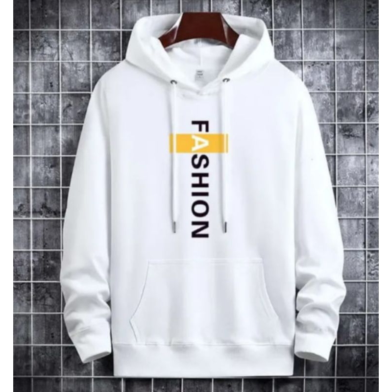 Hoodie pria Hoo bahan fleece Hoodie Fashion santai