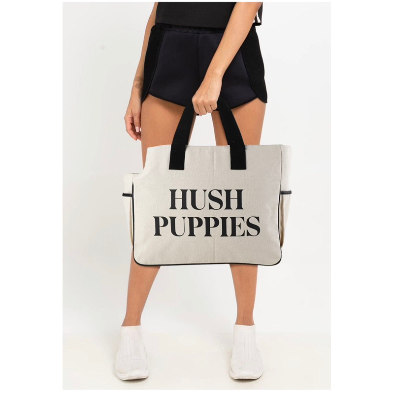 ORIGINAL HUSH PUPPIES TAS TOTE UNISEX CANVAS TENNIS