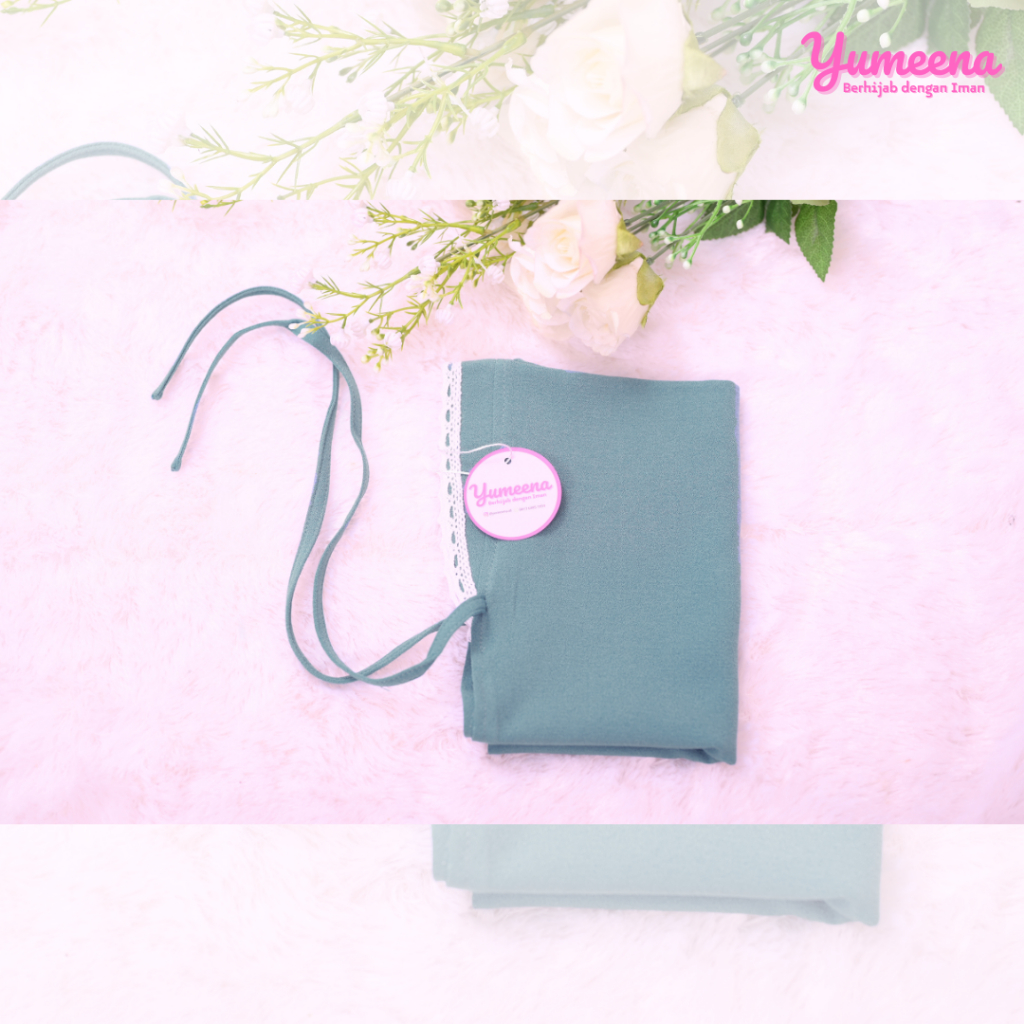 Jilbab Hijab Bergo Anak Perempuan Usia 0 sampai 5 tahun Adeeva by Yumeena warna Wardah
