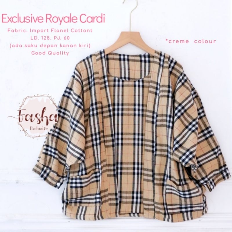 EXCLUSIVE ROYALE CARDI BY FASHA