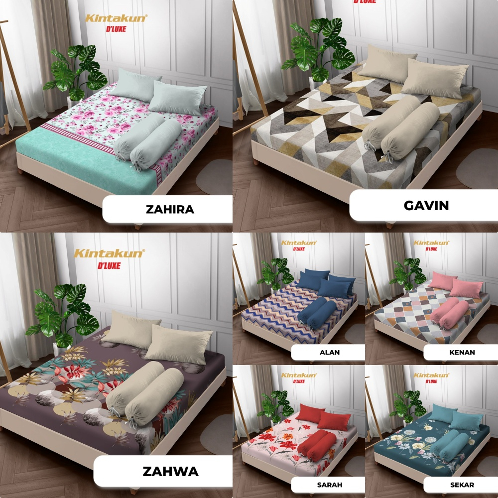 Kintakun Dluxe - Sprei King (180x200) NEW Terlaris pilihan