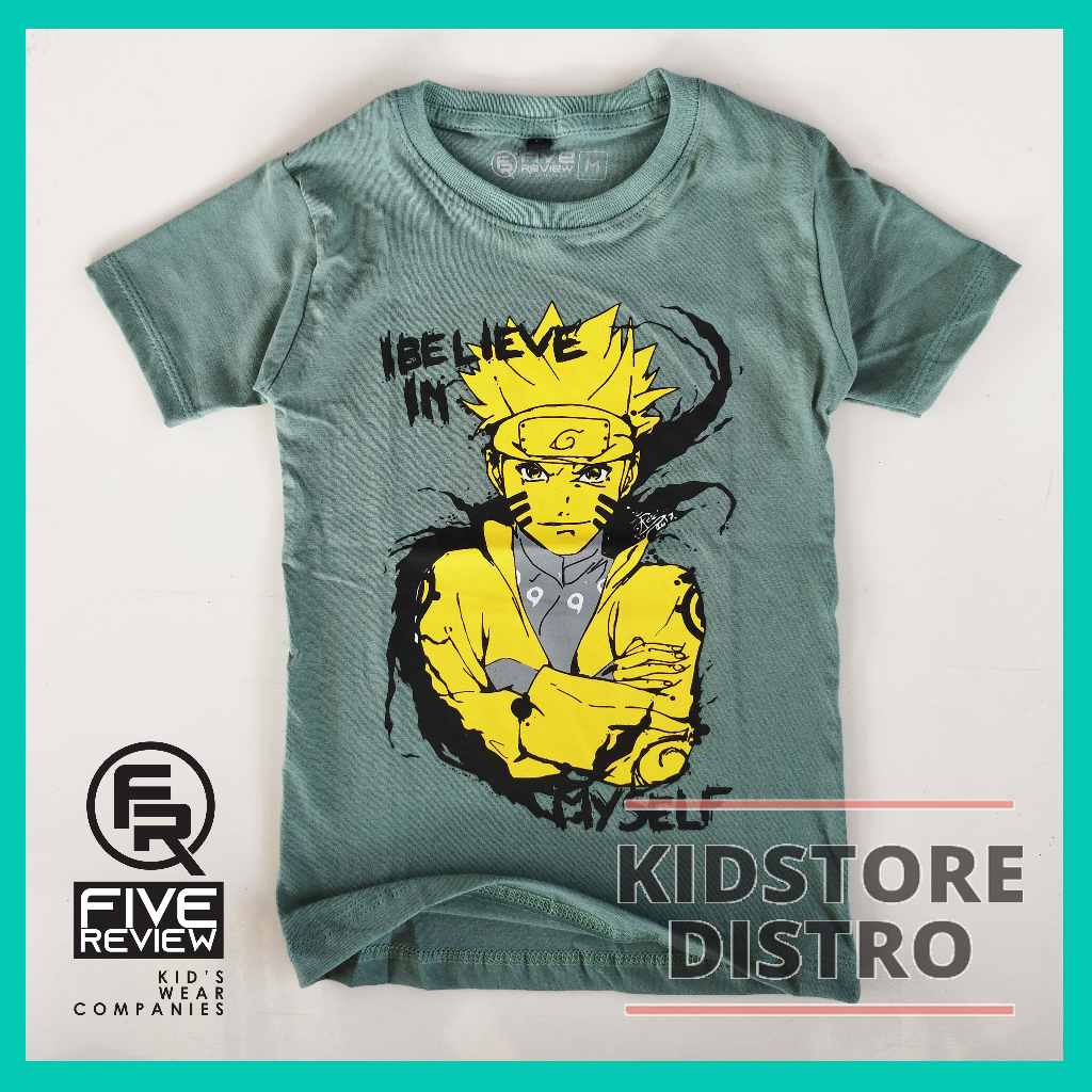 Kaos Anak Laki Laki Baju Anak Cowok T-Shirt Distro Branded Clothing Terbaru